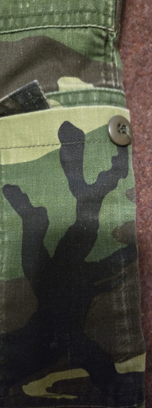 Vintage Camo Pants Marked 36x32 Measuring 36x23 Cannot Red Hand Tag - Picture 6 of 9